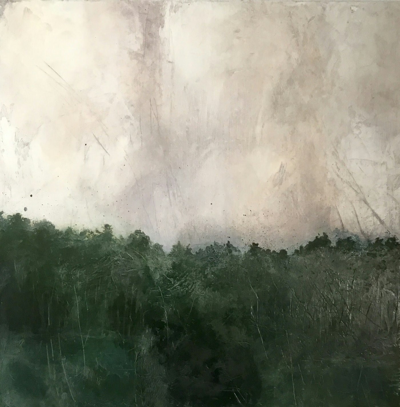 Painting by Veronica Dooley titled Ravens Point II - Pigment print on cotton rag · 24" x 18"