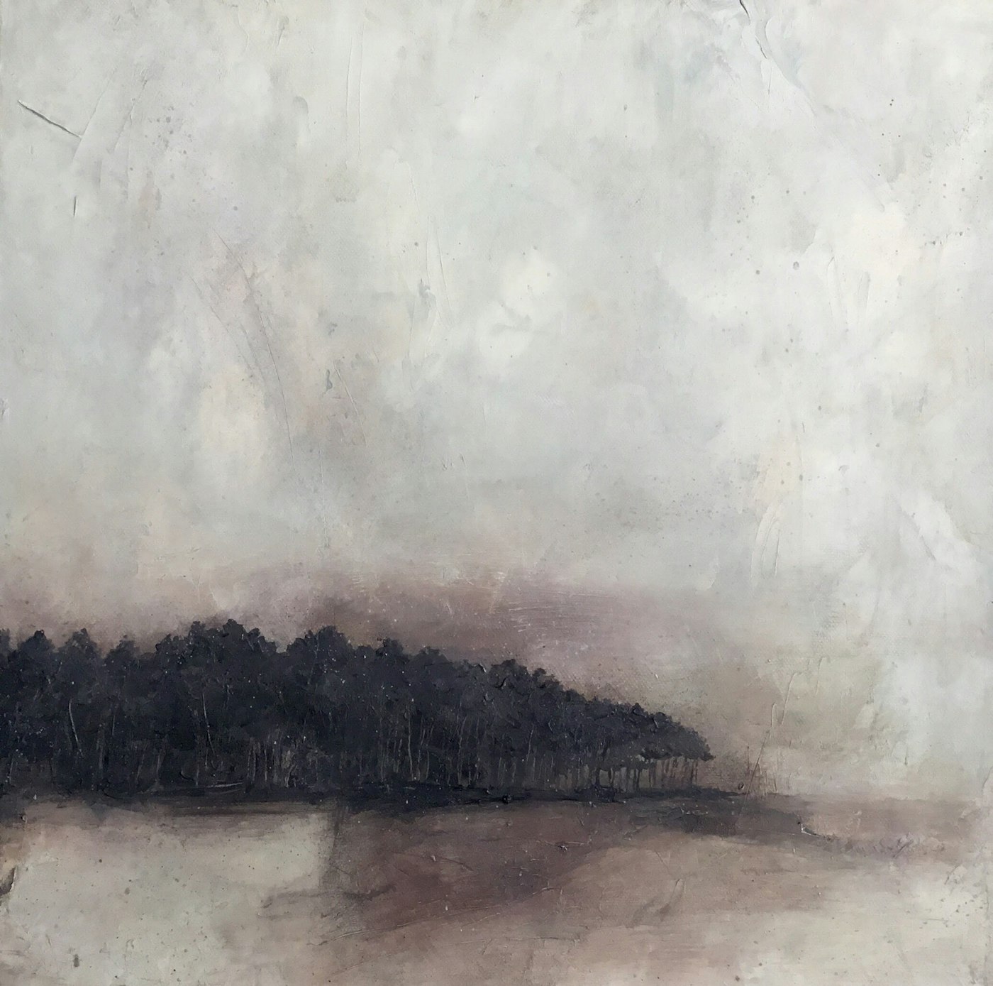 Painting by Veronica Dooley titled Ravens Point III - Pigment print on cotton rag · 24" x 18"