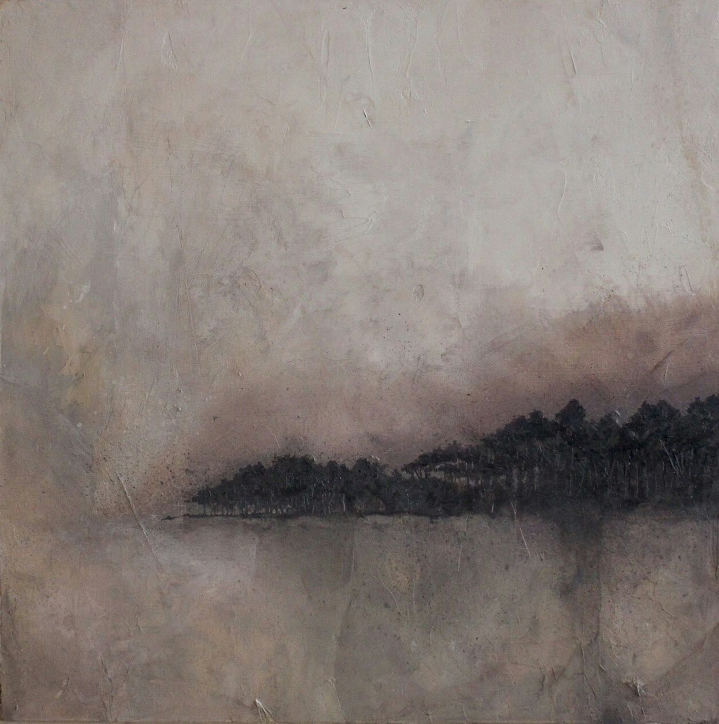 Painting by Veronica Dooley titled Ravens Point IV - Pigment print on cotton rag · 24" x 18"