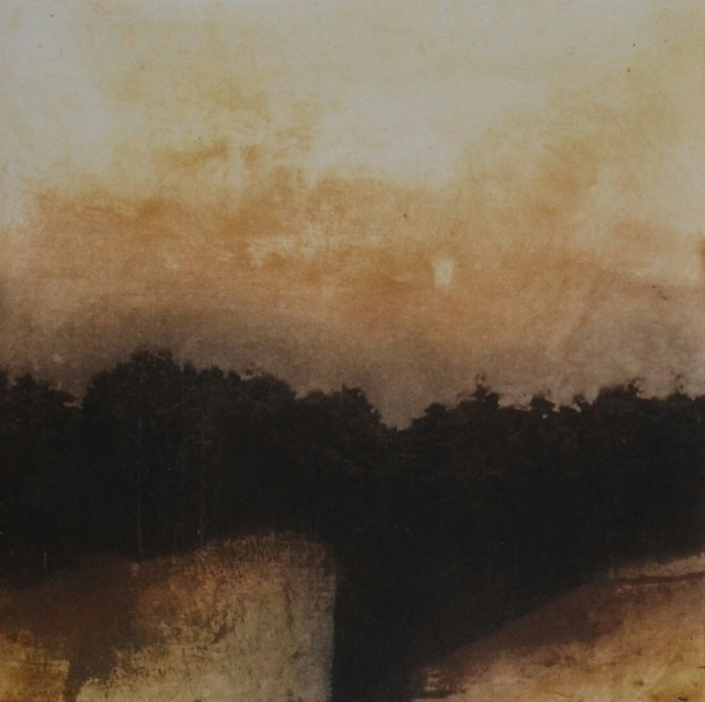Painting by Veronica Dooley titled Ravens Point V - Pigment print on cotton rag · 24" x 18"