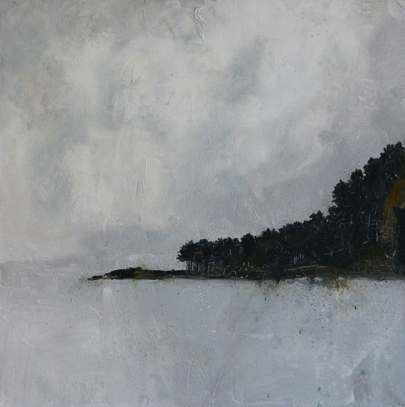 Painting by Veronica Dooley titled Ravens Point VII - Pigment print on cotton rag · 24" x 18"